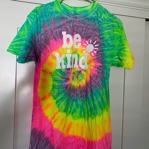 NWOT Be Kind Tie-Dye Shirt